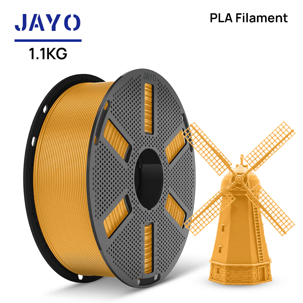 [Reusable Spool]JAYO 1.1KG PLA 3D Printer Filament 1.75mm High Strengt +/- 0.02mm - Image 10