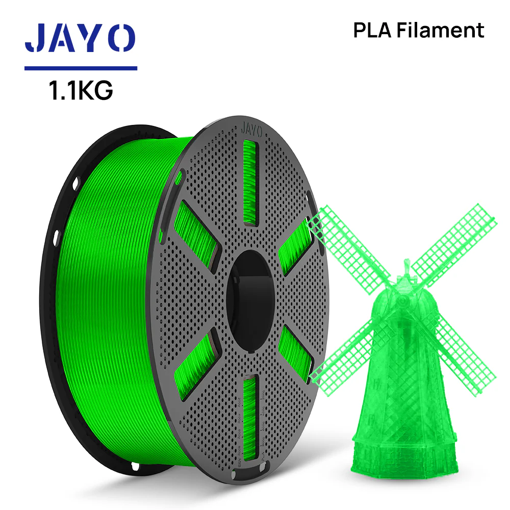 [Reusable Spool]JAYO 1.1KG PLA 3D Printer Filament 1.75mm High Strengt +/- 0.02mm - Image 22