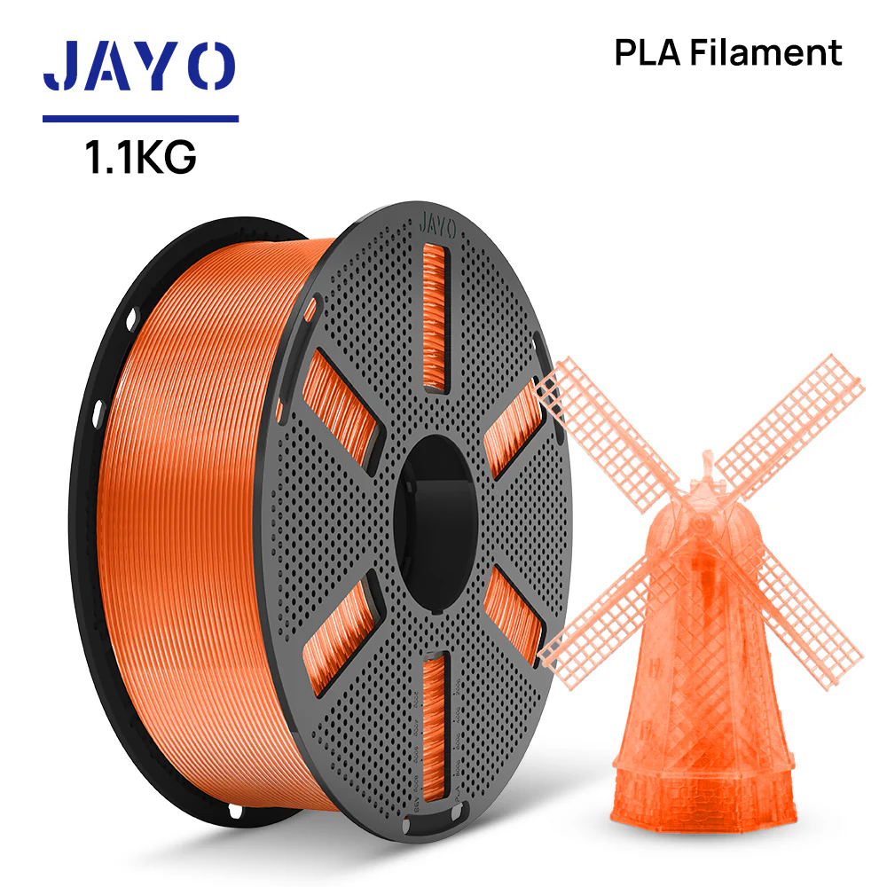 [Reusable Spool]JAYO 1.1KG PLA 3D Printer Filament 1.75mm High Strengt +/- 0.02mm - Image 23