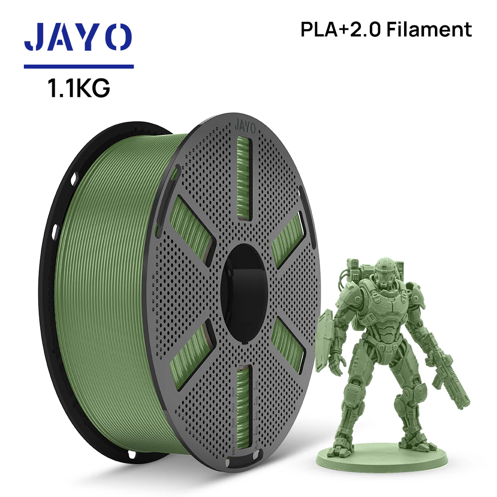 [Reusable Spool]JAYO 1.1KG PLA+ 2.0 3D Printer Filament 1.75mm High Strengt +/- 0.02mm - Image 14