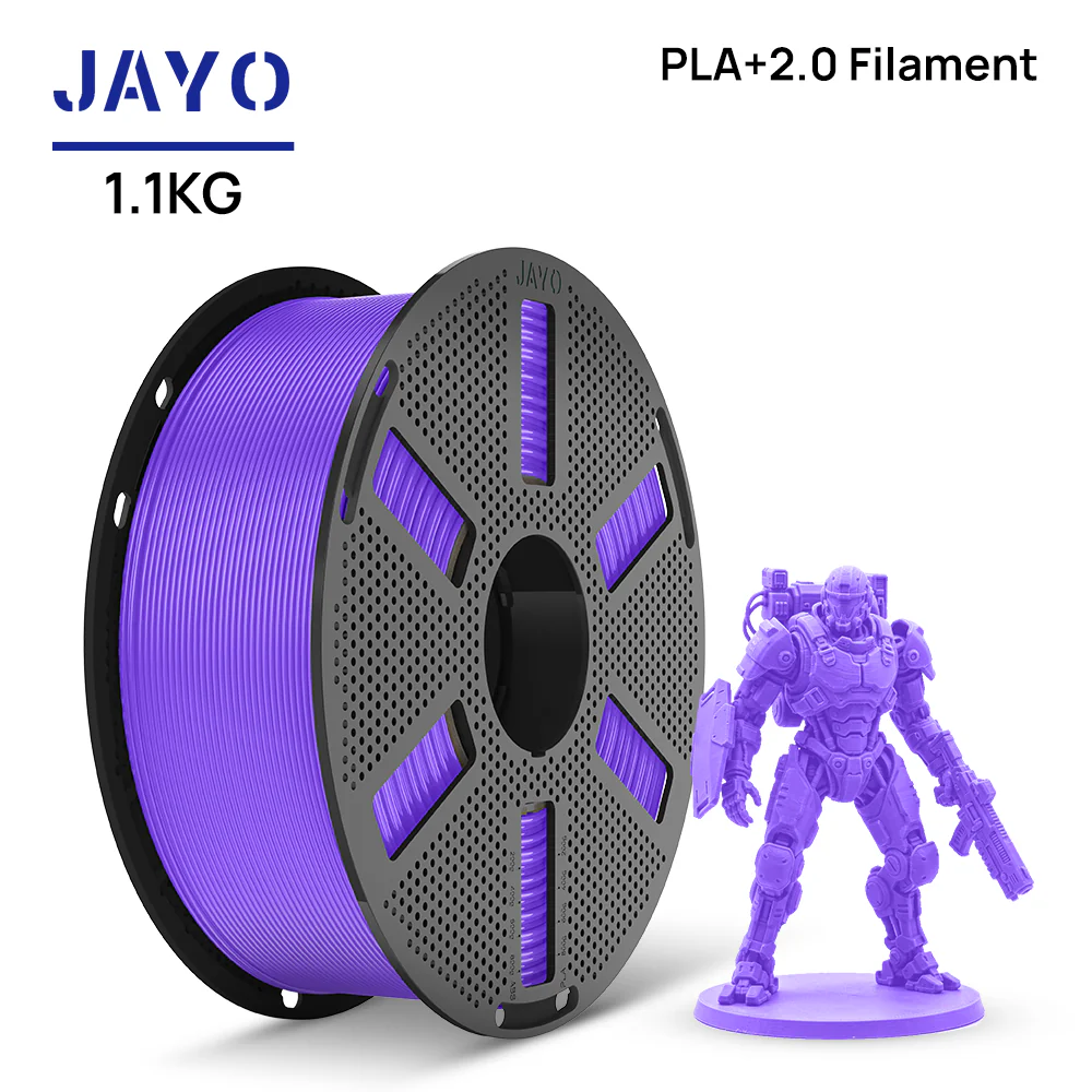 [Reusable Spool]JAYO 1.1KG PLA+ 2.0 3D Printer Filament 1.75mm High Strengt +/- 0.02mm - Image 17