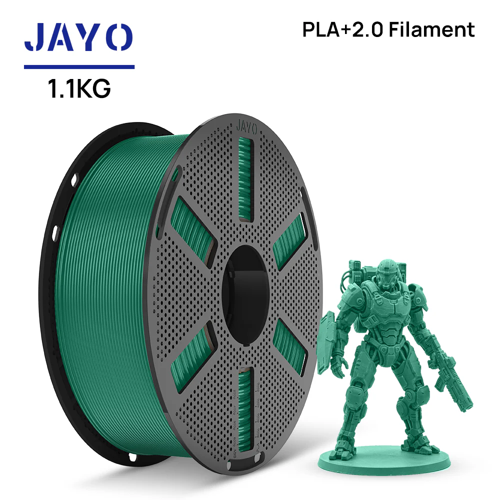 [Reusable Spool]JAYO 1.1KG PLA+ 2.0 3D Printer Filament 1.75mm High Strengt +/- 0.02mm - Image 9