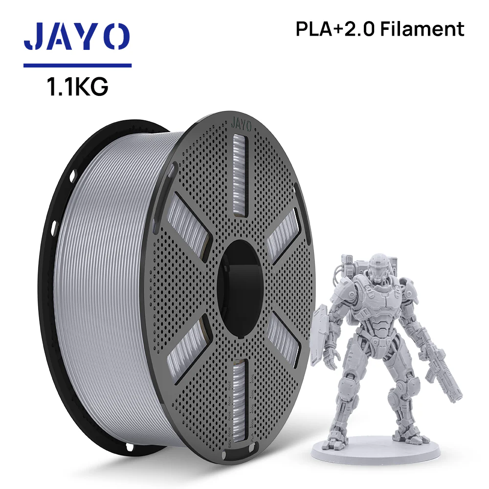 [Reusable Spool]JAYO 1.1KG PLA+ 2.0 3D Printer Filament 1.75mm High Strengt +/- 0.02mm - Image 23