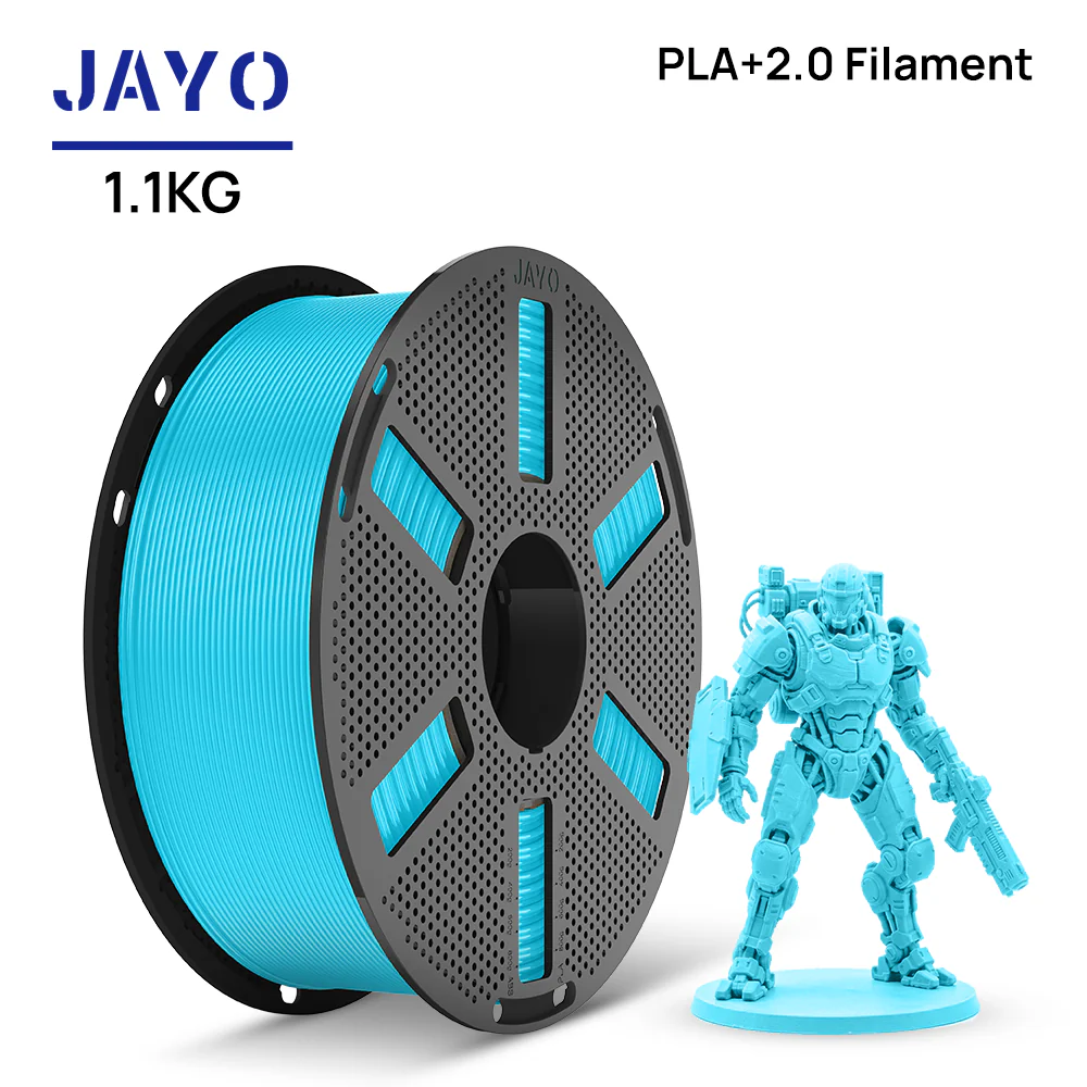 [Reusable Spool]JAYO 1.1KG PLA+ 2.0 3D Printer Filament 1.75mm High Strengt +/- 0.02mm - Image 7