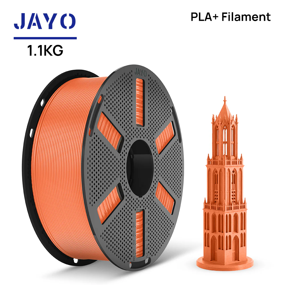 [As low as $10.09/kg!Buy 3, get 2 free]JAYO 1.1KG PLA+ Reusable Spool 3D Printer Filament 1.75mm High Strengt +/- 0.02mm - Image 15