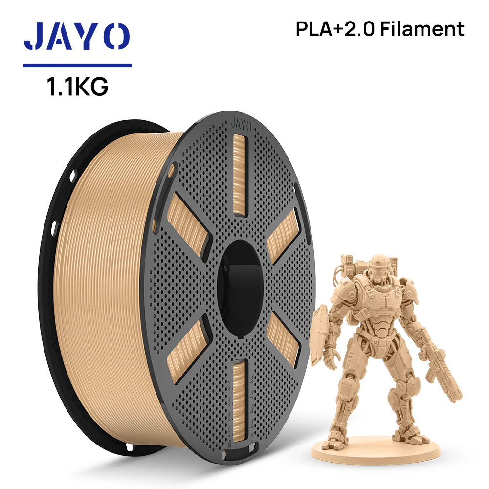[Reusable Spool]JAYO 1.1KG PLA+ 2.0 3D Printer Filament 1.75mm High Strengt +/- 0.02mm - Image 24