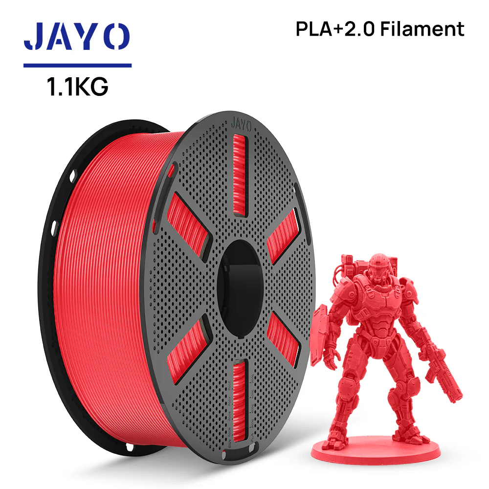 [Reusable Spool]JAYO 1.1KG PLA+ 2.0 3D Printer Filament 1.75mm High Strengt +/- 0.02mm - Image 6