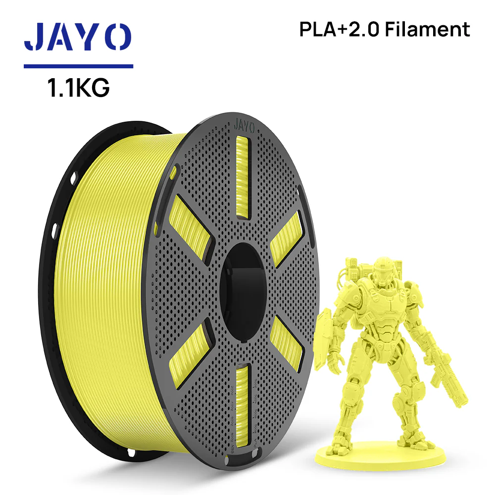[Reusable Spool]JAYO 1.1KG PLA+ 2.0 3D Printer Filament 1.75mm High Strengt +/- 0.02mm - Image 12