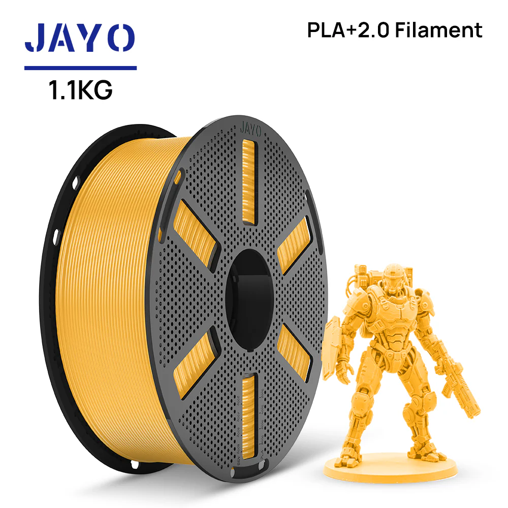 [Reusable Spool]JAYO 1.1KG PLA+ 2.0 3D Printer Filament 1.75mm High Strengt +/- 0.02mm - Image 28