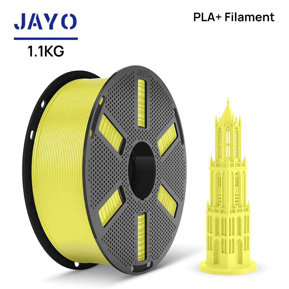 [As low as $10.09/kg!Buy 3, get 2 free]JAYO 1.1KG PLA+ Reusable Spool 3D Printer Filament 1.75mm High Strengt +/- 0.02mm - Image 19
