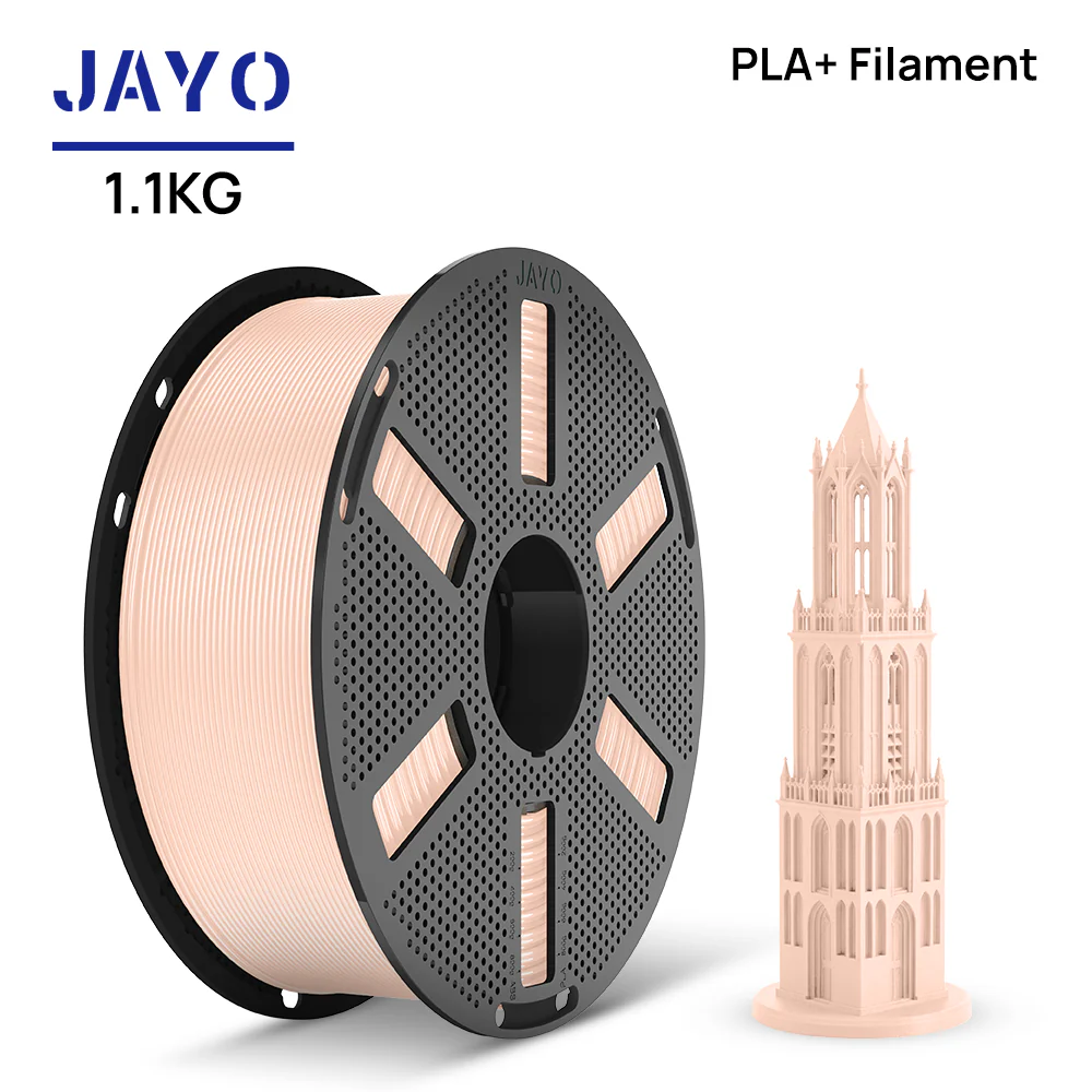 [As low as $10.09/kg!Buy 3, get 2 free]JAYO 1.1KG PLA+ Reusable Spool 3D Printer Filament 1.75mm High Strengt +/- 0.02mm - Image 20