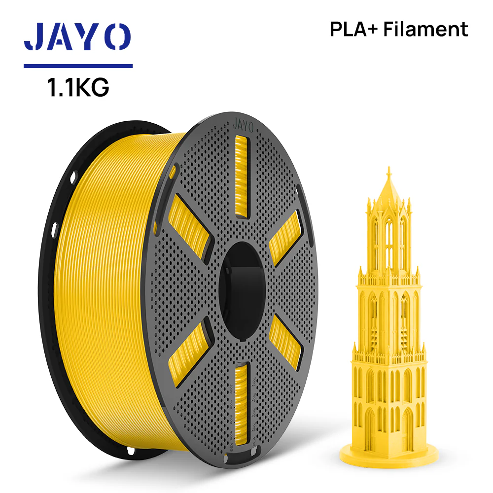 [As low as $10.09/kg!Buy 3, get 2 free]JAYO 1.1KG PLA+ Reusable Spool 3D Printer Filament 1.75mm High Strengt +/- 0.02mm - Image 24