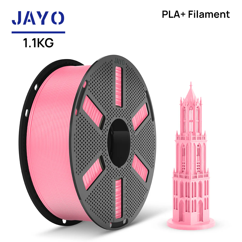 [As low as $10.09/kg!Buy 3, get 2 free]JAYO 1.1KG PLA+ Reusable Spool 3D Printer Filament 1.75mm High Strengt +/- 0.02mm - Image 28