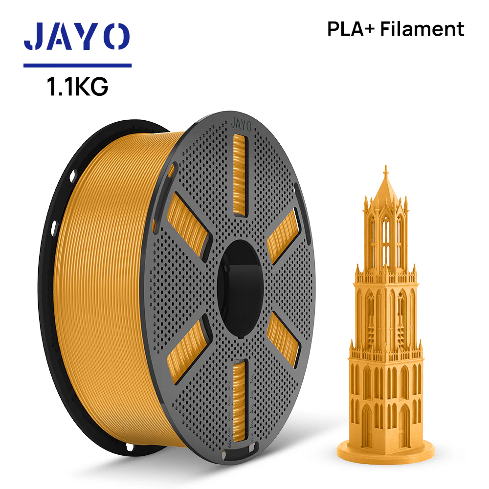 [As low as $10.09/kg!Buy 3, get 2 free]JAYO 1.1KG PLA+ Reusable Spool 3D Printer Filament 1.75mm High Strengt +/- 0.02mm - Image 30