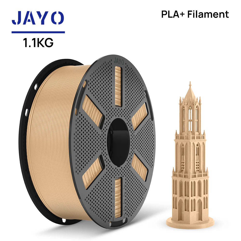 [As low as $10.09/kg!Buy 3, get 2 free]JAYO 1.1KG PLA+ Reusable Spool 3D Printer Filament 1.75mm High Strengt +/- 0.02mm - Image 31