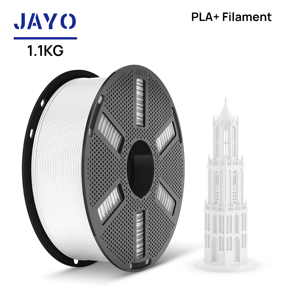 [As low as $10.09/kg!Buy 3, get 2 free]JAYO 1.1KG PLA+ Reusable Spool 3D Printer Filament 1.75mm High Strengt +/- 0.02mm - Image 5
