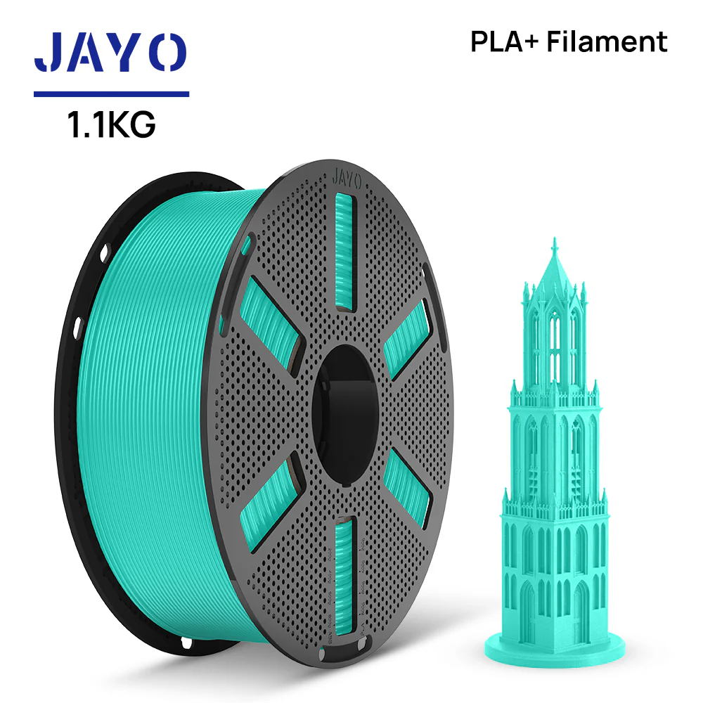 [As low as $10.09/kg!Buy 3, get 2 free]JAYO 1.1KG PLA+ Reusable Spool 3D Printer Filament 1.75mm High Strengt +/- 0.02mm - Image 33