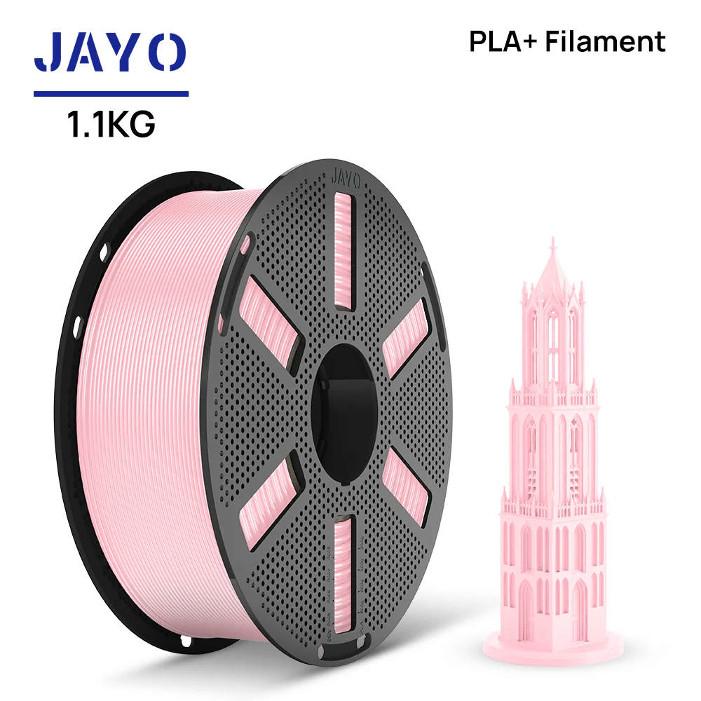 [As low as $10.09/kg!Buy 3, get 2 free]JAYO 1.1KG PLA+ Reusable Spool 3D Printer Filament 1.75mm High Strengt +/- 0.02mm - Image 34