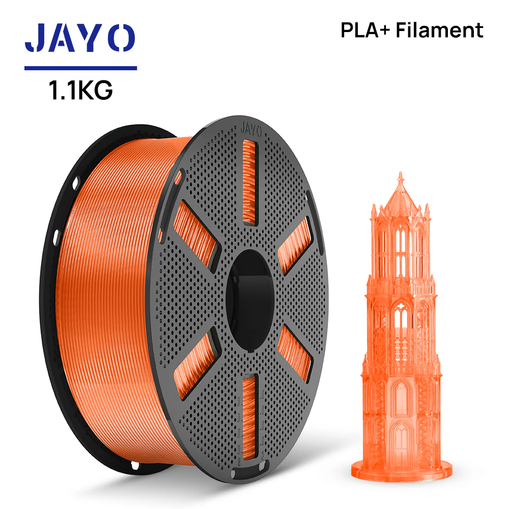 [As low as $10.09/kg!Buy 3, get 2 free]JAYO 1.1KG PLA+ Reusable Spool 3D Printer Filament 1.75mm High Strengt +/- 0.02mm - Image 36