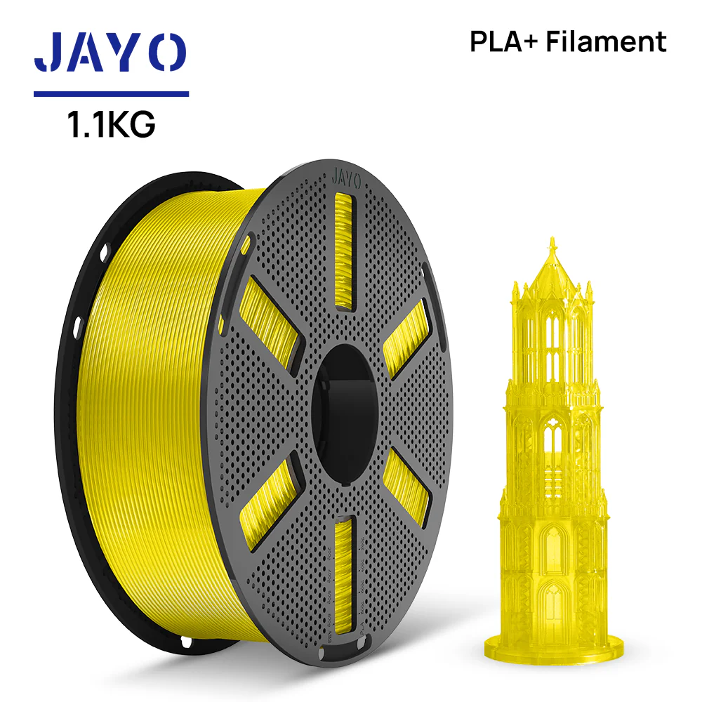 [As low as $10.09/kg!Buy 3, get 2 free]JAYO 1.1KG PLA+ Reusable Spool 3D Printer Filament 1.75mm High Strengt +/- 0.02mm - Image 37