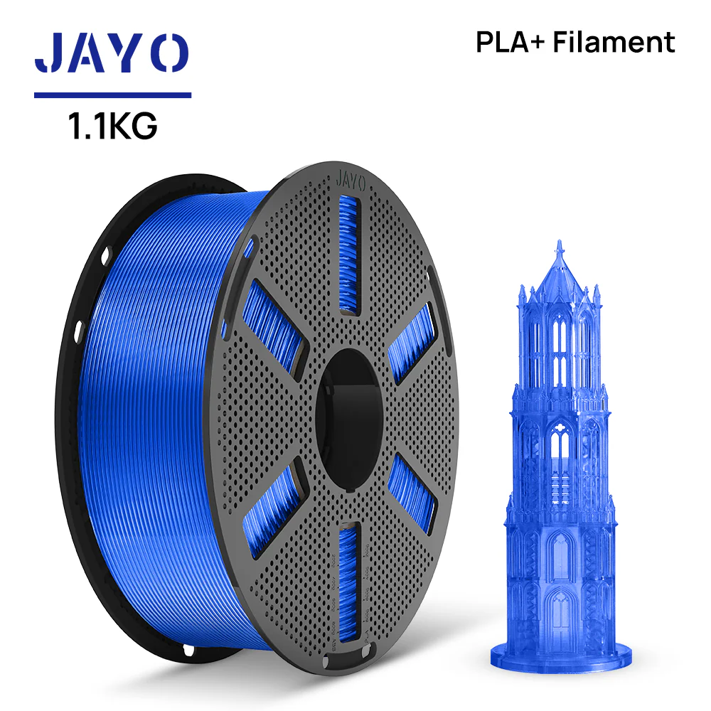 [As low as $10.09/kg!Buy 3, get 2 free]JAYO 1.1KG PLA+ Reusable Spool 3D Printer Filament 1.75mm High Strengt +/- 0.02mm - Image 40