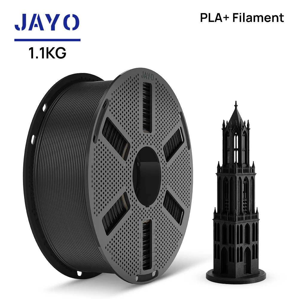 [As low as $10.09/kg!Buy 3, get 2 free]JAYO 1.1KG PLA+ Reusable Spool 3D Printer Filament 1.75mm High Strengt +/- 0.02mm - Image 6