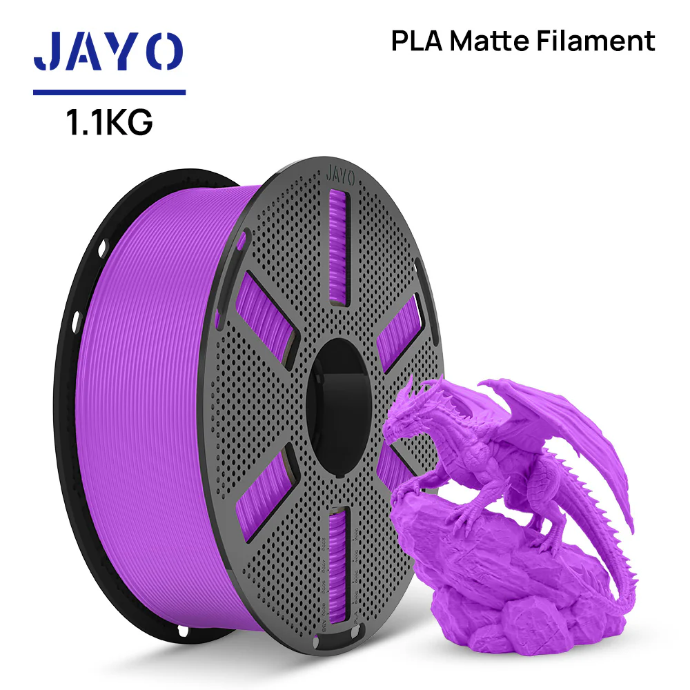 [Reusable Spool]JAYO 1.1KG PLA Matte 3D Printer Filament - Image 13