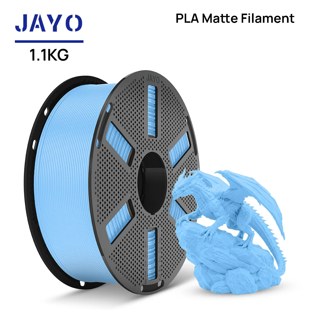 [Reusable Spool]JAYO 1.1KG PLA Matte 3D Printer Filament - Image 9