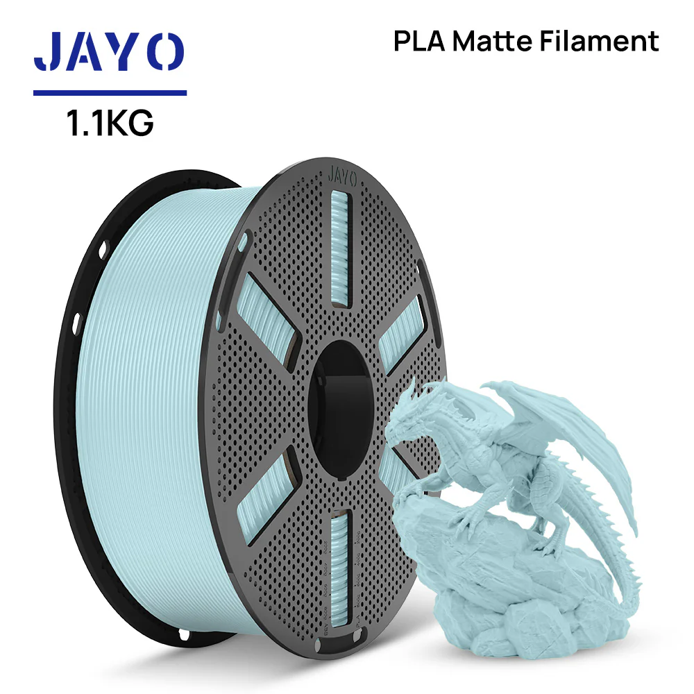 [Reusable Spool]JAYO 1.1KG PLA Matte 3D Printer Filament - Image 2