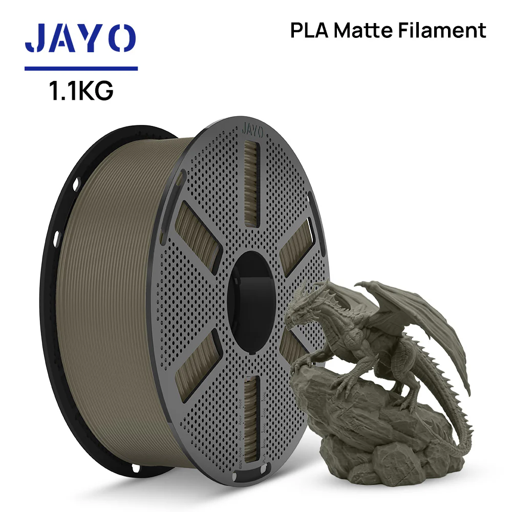[Reusable Spool]JAYO 1.1KG PLA Matte 3D Printer Filament - Image 15