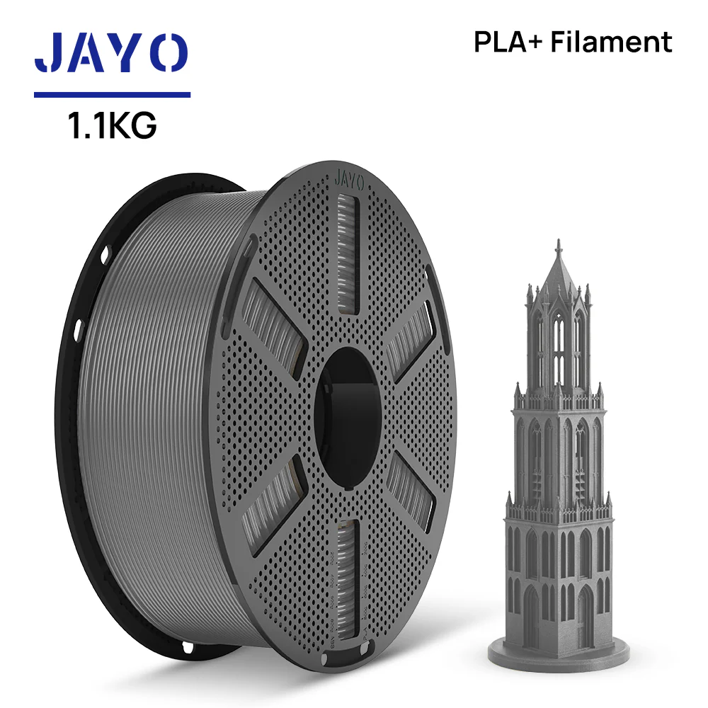 [As low as $10.09/kg!Buy 3, get 2 free]JAYO 1.1KG PLA+ Reusable Spool 3D Printer Filament 1.75mm High Strengt +/- 0.02mm - Image 8