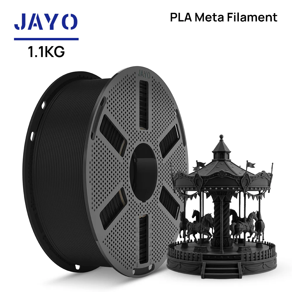 [Reusable Spool]JAYO 1.1KG PLA META  3D Printer Filament - Image 3