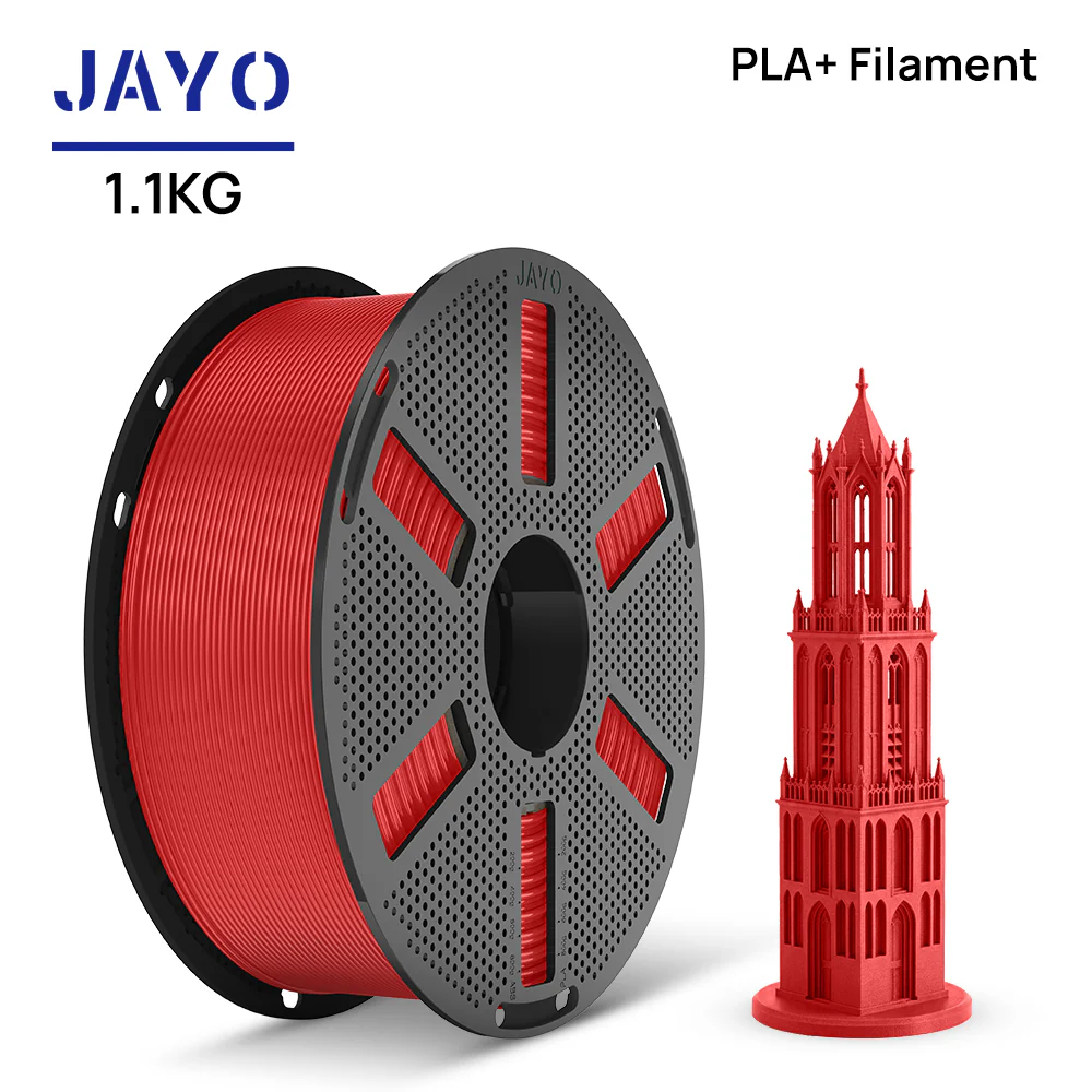[As low as $10.09/kg!Buy 3, get 2 free]JAYO 1.1KG PLA+ Reusable Spool 3D Printer Filament 1.75mm High Strengt +/- 0.02mm - Image 9