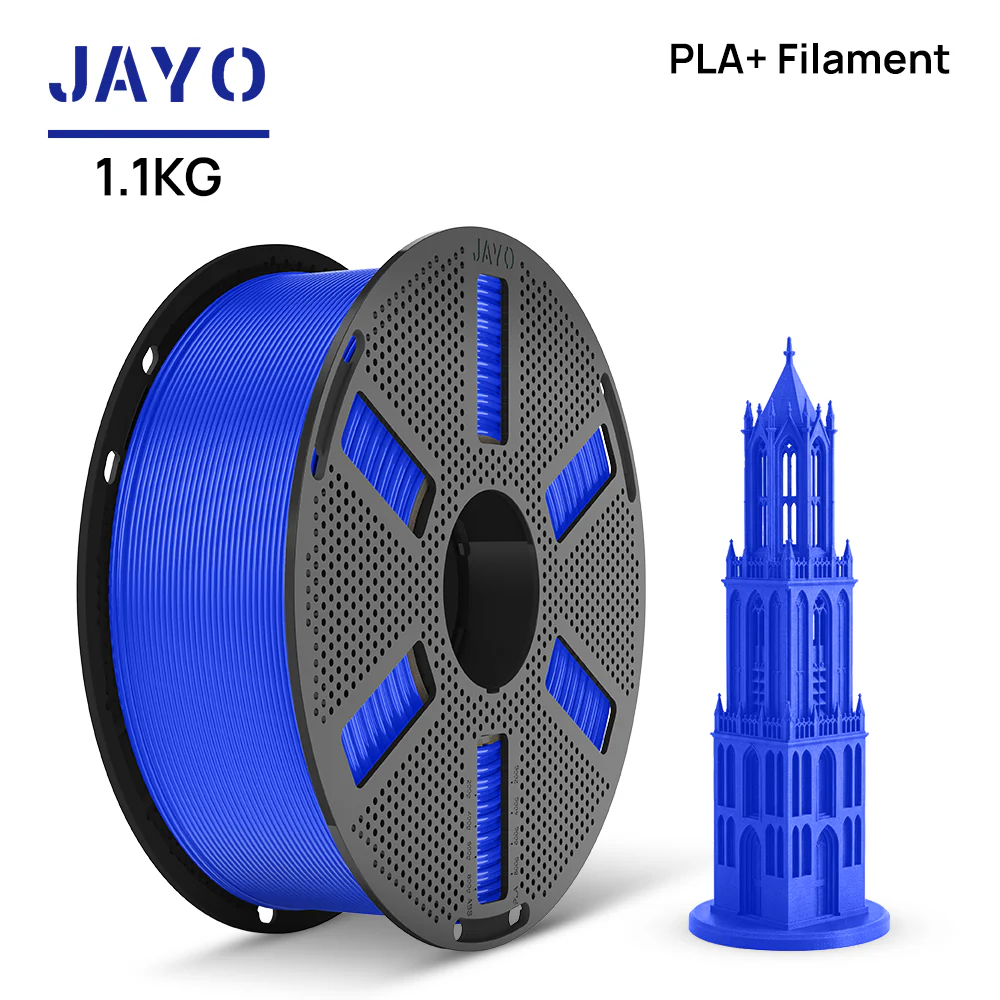 [As low as $10.09/kg!Buy 3, get 2 free]JAYO 1.1KG PLA+ Reusable Spool 3D Printer Filament 1.75mm High Strengt +/- 0.02mm - Image 10