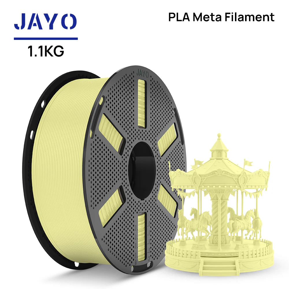 [Reusable Spool]JAYO 1.1KG PLA META  3D Printer Filament - Image 8