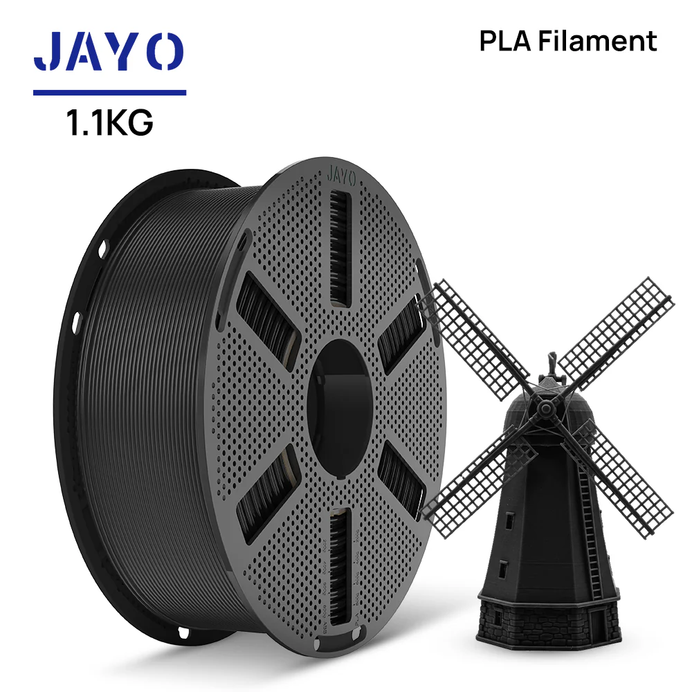 [Reusable Spool]JAYO 1.1KG PLA 3D Printer Filament 1.75mm High Strengt +/- 0.02mm - Image 2