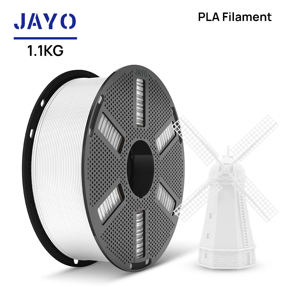 [Reusable Spool]JAYO 1.1KG PLA 3D Printer Filament 1.75mm High Strengt +/- 0.02mm - Image 5