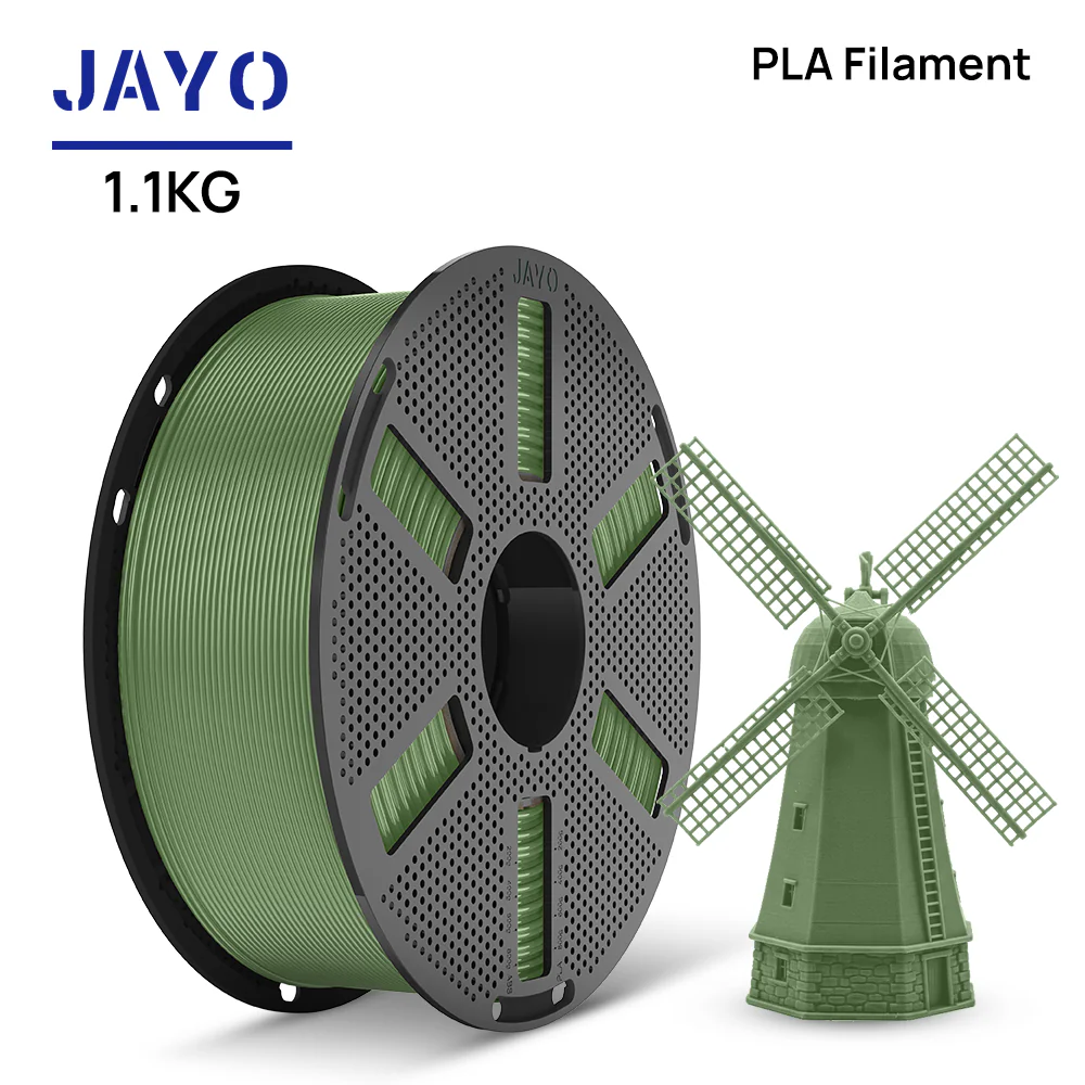 [Reusable Spool]JAYO 1.1KG PLA 3D Printer Filament 1.75mm High Strengt +/- 0.02mm - Image 14