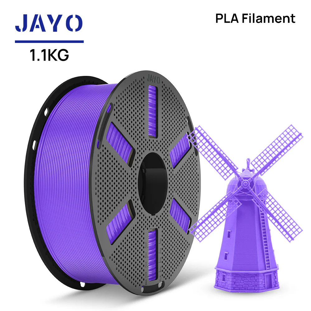 [Reusable Spool]JAYO 1.1KG PLA 3D Printer Filament 1.75mm High Strengt +/- 0.02mm - Image 17