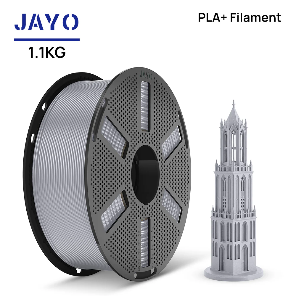 [As low as $10.09/kg!Buy 3, get 2 free]JAYO 1.1KG PLA+ Reusable Spool 3D Printer Filament 1.75mm High Strengt +/- 0.02mm - Image 11
