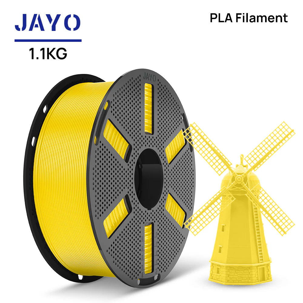 [Reusable Spool]JAYO 1.1KG PLA 3D Printer Filament 1.75mm High Strengt +/- 0.02mm - Image 27
