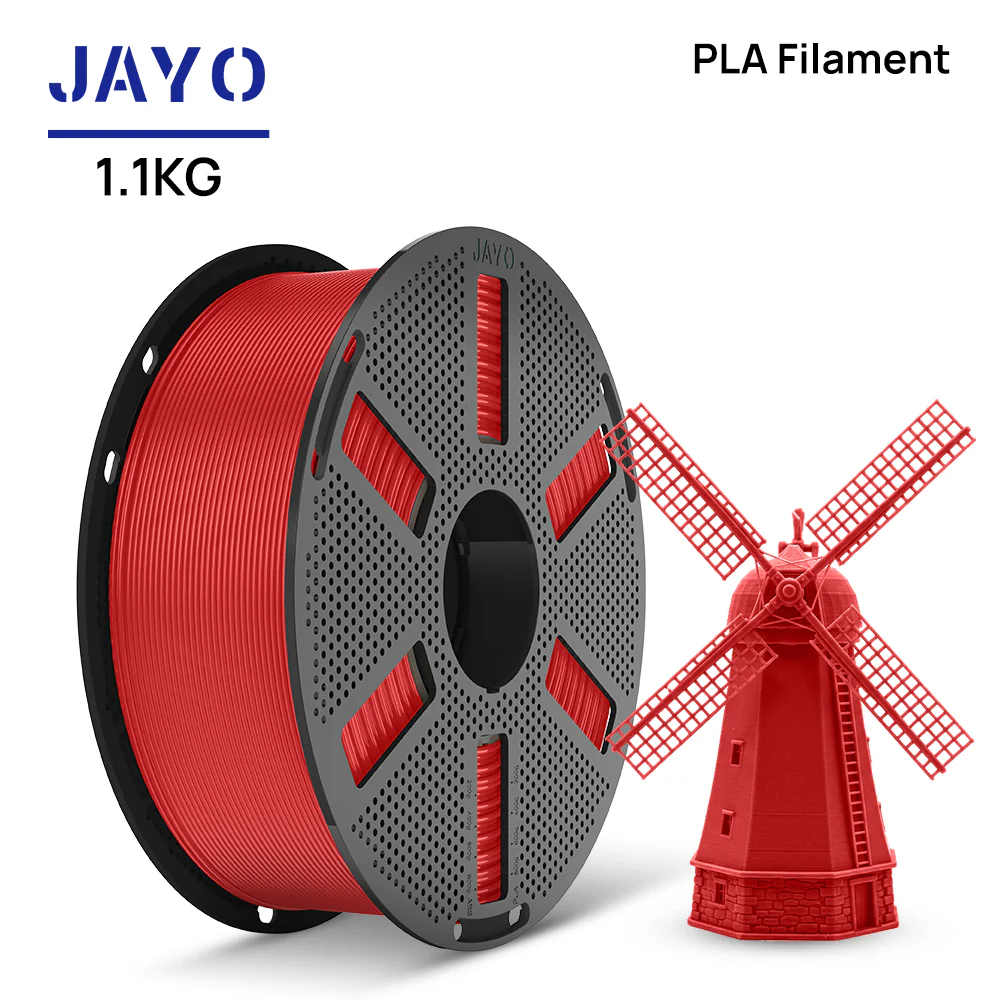 [Reusable Spool]JAYO 1.1KG PLA 3D Printer Filament 1.75mm High Strengt +/- 0.02mm - Image 18