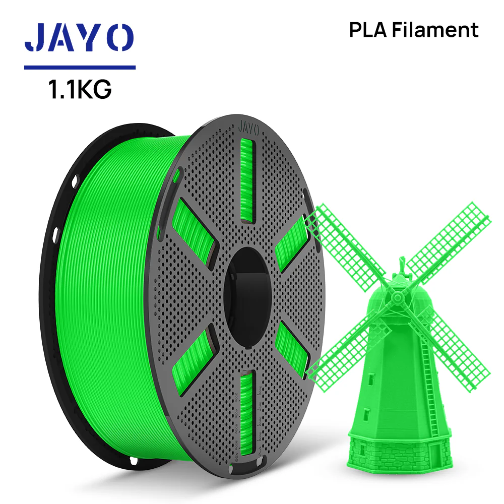 [Reusable Spool]JAYO 1.1KG PLA 3D Printer Filament 1.75mm High Strengt +/- 0.02mm - Image 12