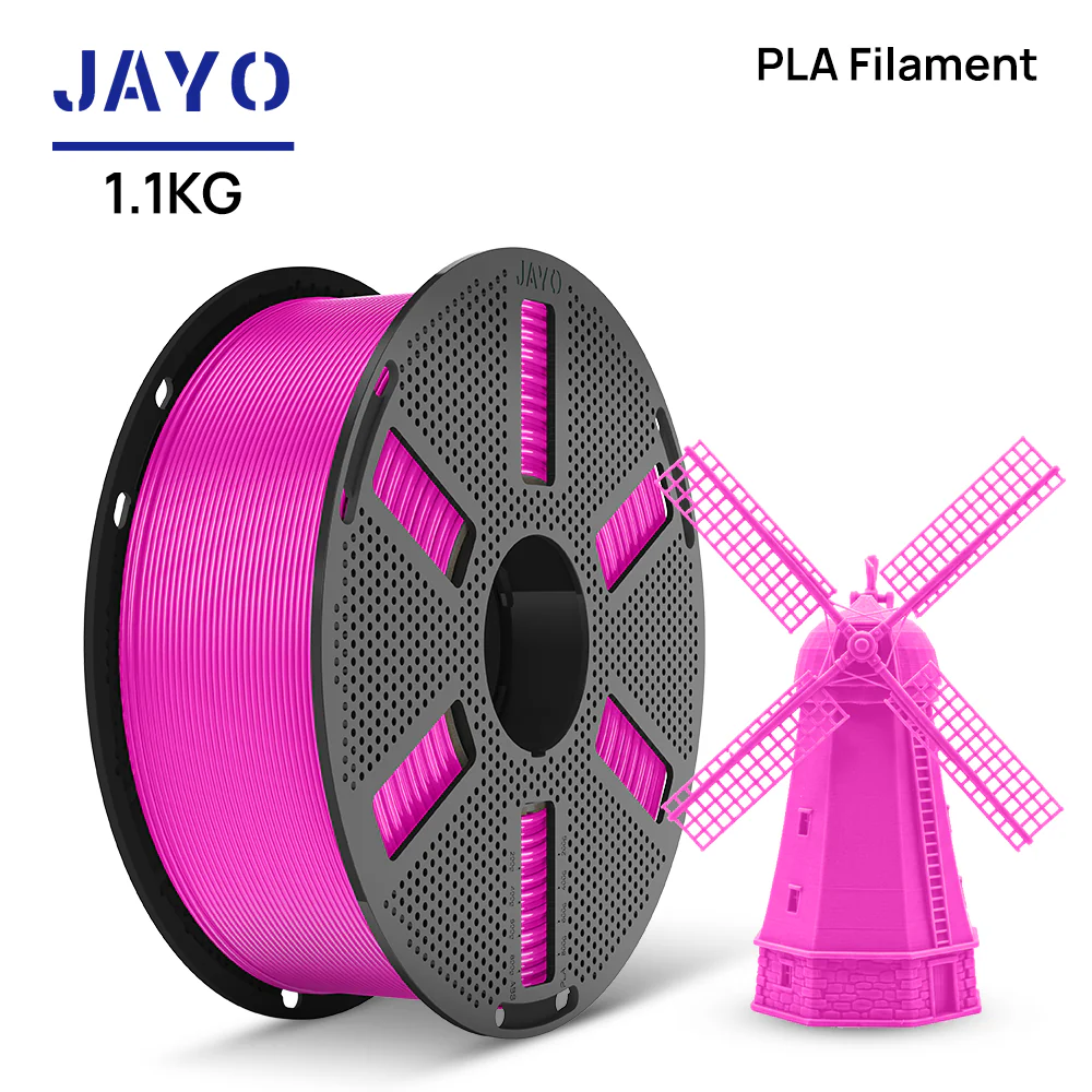 [Reusable Spool]JAYO 1.1KG PLA 3D Printer Filament 1.75mm High Strengt +/- 0.02mm - Image 9