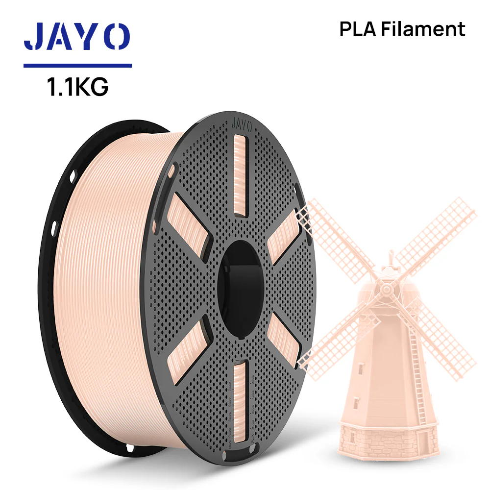 [Reusable Spool]JAYO 1.1KG PLA 3D Printer Filament 1.75mm High Strengt +/- 0.02mm - Image 19