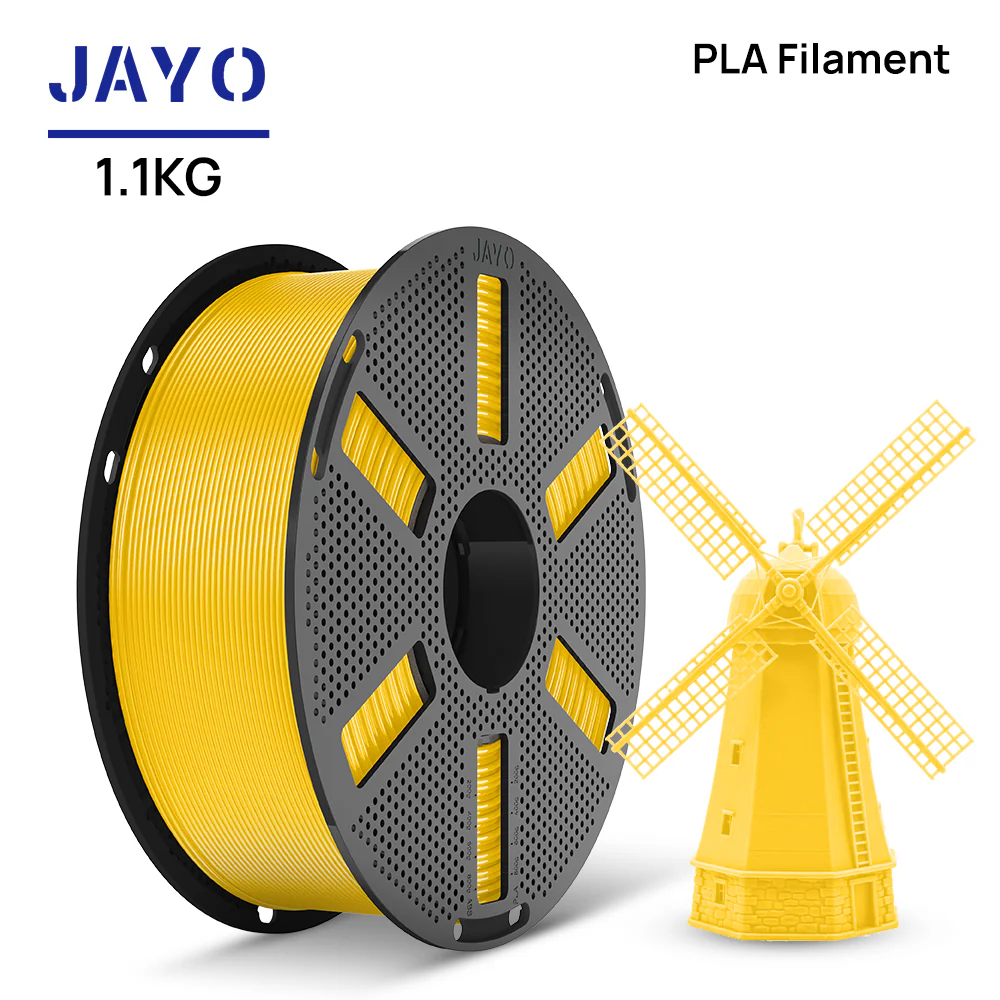 [Reusable Spool]JAYO 1.1KG PLA 3D Printer Filament 1.75mm High Strengt +/- 0.02mm - Image 13