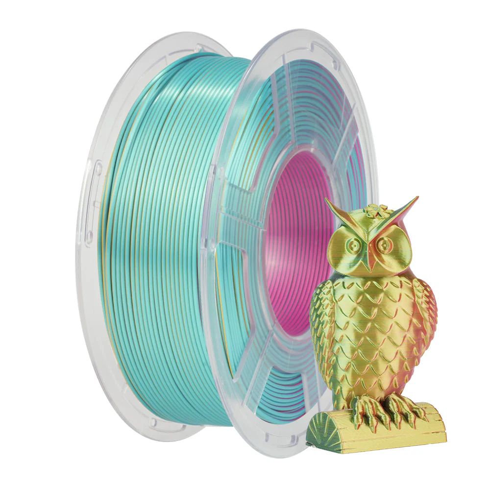 [MOQ:5 rolls] JAYO Multi-Color SILK (Dual-Color, Tri-Color) Filament 1.1KG - Image 3