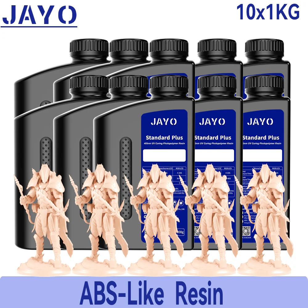 JAYO 10KG Standard Resin, ABS-Like Resin 3D Printing Photopolymer Resin - Image 4
