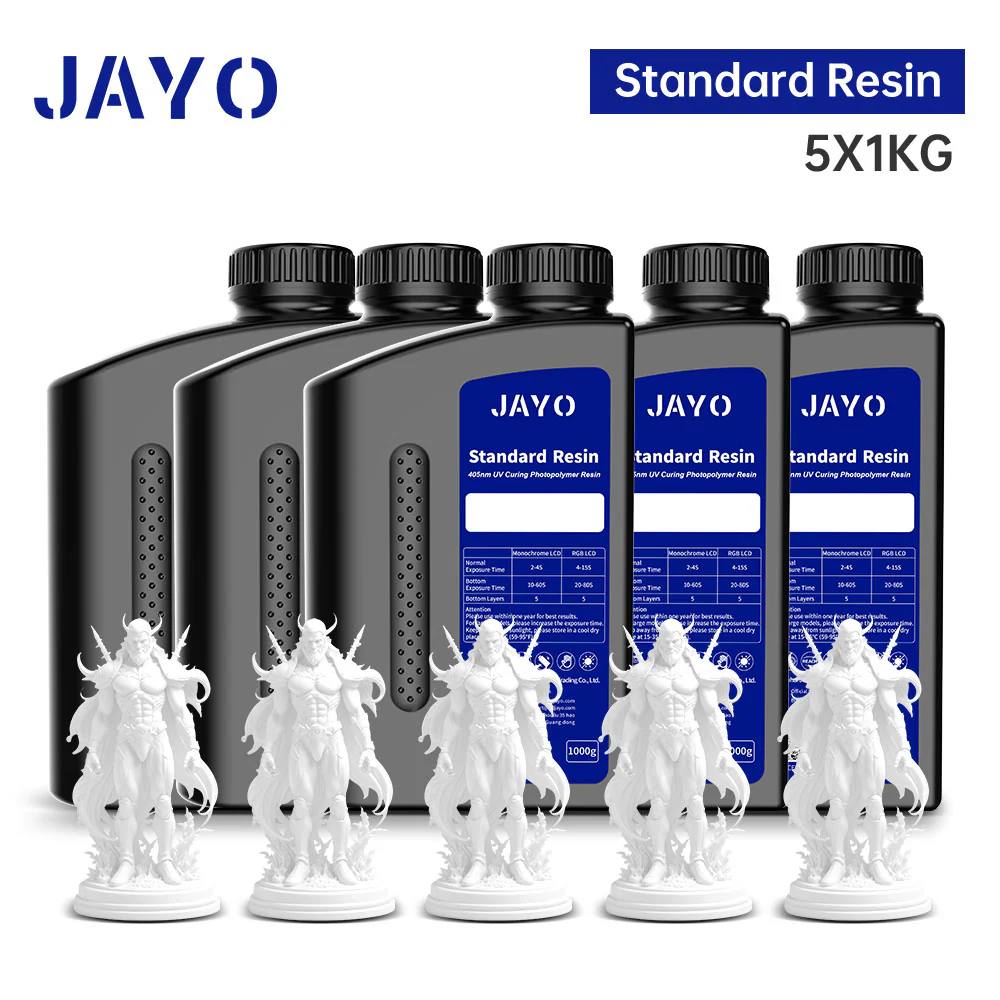 JAYO 10KG Standard Resin, ABS-Like Resin 3D Printing Photopolymer Resin - Image 6