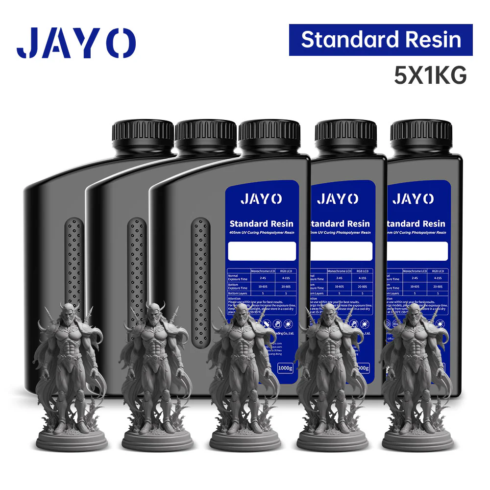JAYO 10KG Standard Resin, ABS-Like Resin 3D Printing Photopolymer Resin - Image 8